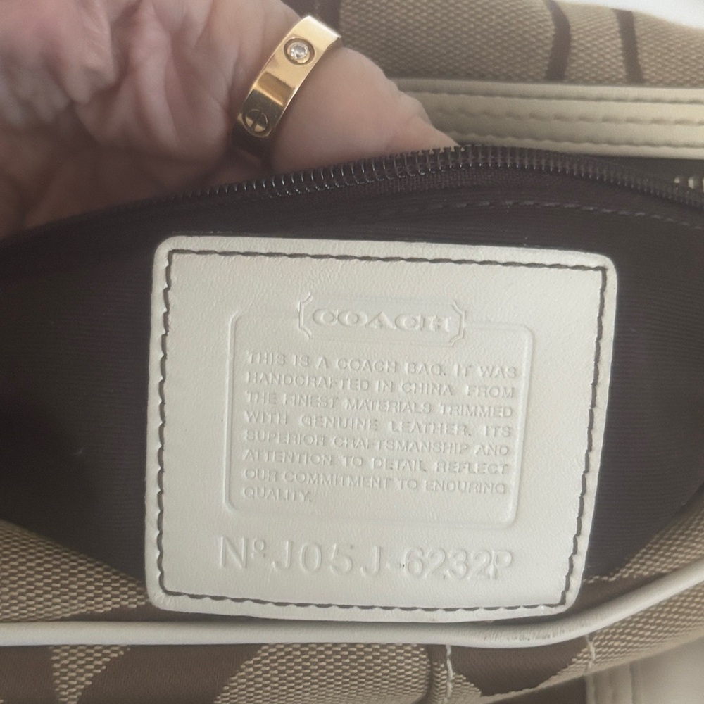 Coach vintages signature satchel - Picture 7 of 9